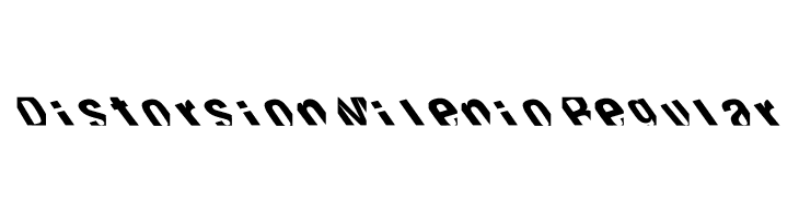 Distorsion Milenio Regular  免费字体下载
