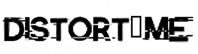 Distort-Me  Frei Schriftart Herunterladen