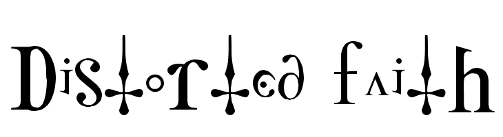 Distorted Faith  Descarca Fonturi Gratis