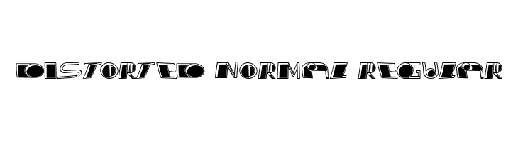Distorted Normal Regular  Free Fonts Download