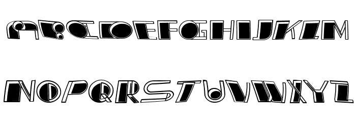 Distorted Normal Regular Font OTHER CHARS