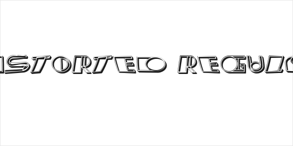 Distorted Regular Logo