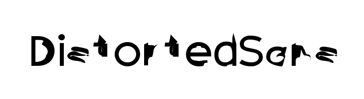 Distorted Sans  baixar fontes gratis