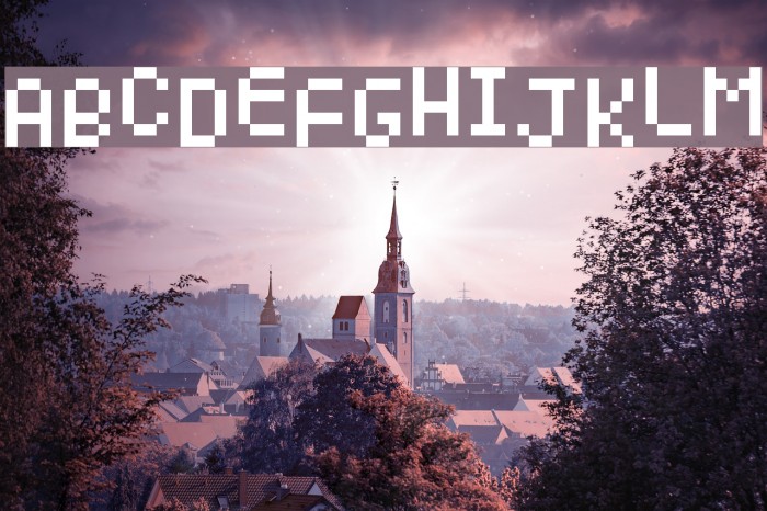 Distorted Font examples