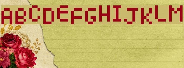 Distorted Font examples