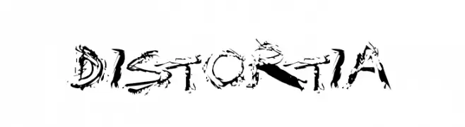 Distortia  Frei Schriftart Herunterladen