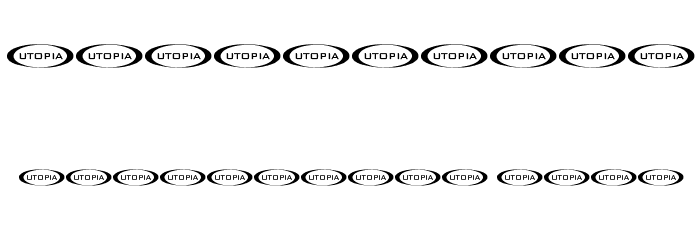 Distortia Font OTHER CHARS