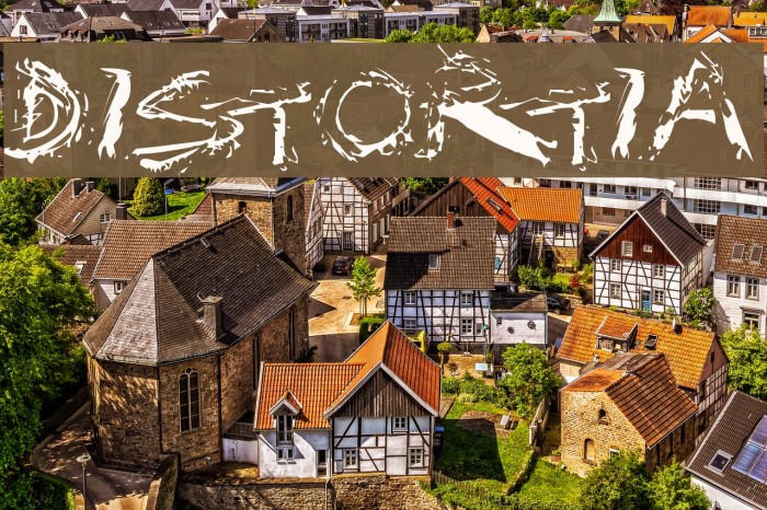Distortia Font examples