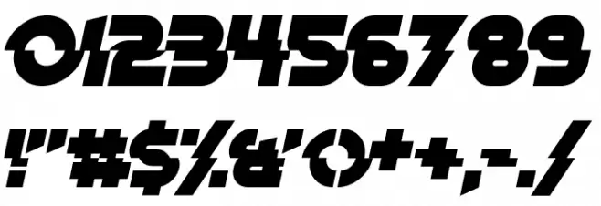 Distortion Dos Analogue Fonte OUTROS PERSONAGENS