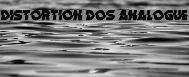 Distortion Dos Analogue Fonte examples