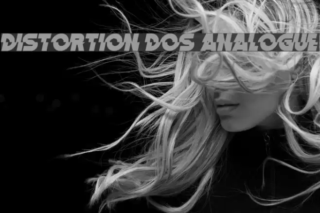 Distortion Dos Analogue Fonte examples