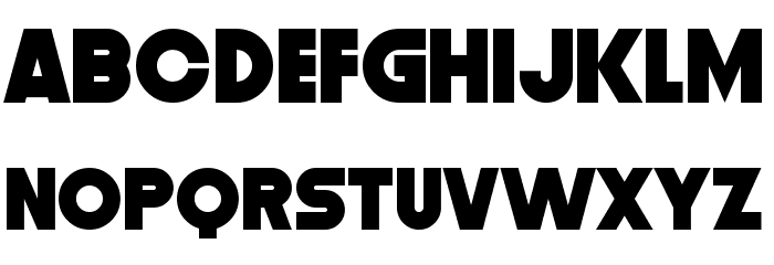 Distortion Dos Digital Font LOWERCASE