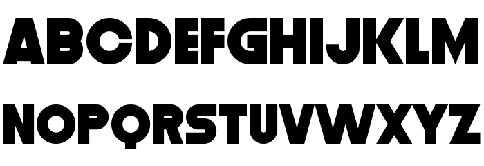 Distortion Dos Digital Font LOWERCASE