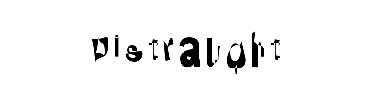 Distraught  Frei Schriftart Herunterladen