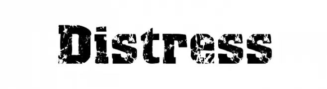 Distress  Frei Schriftart Herunterladen