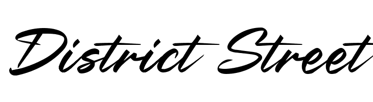 District Street  Descarca Fonturi Gratis