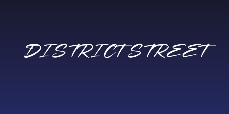 District Street Social Header