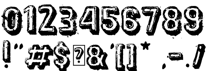 District Font OTHER CHARS