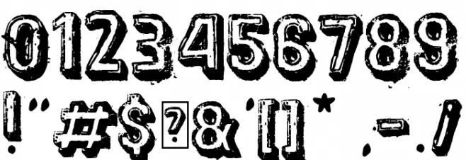 District Font OTHER CHARS