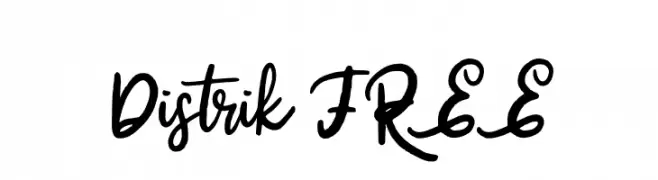 Distrik FREE  font caratteri gratis