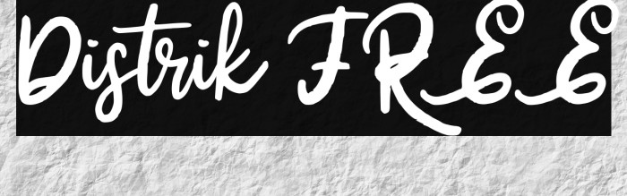 Distrik FREE Example 1