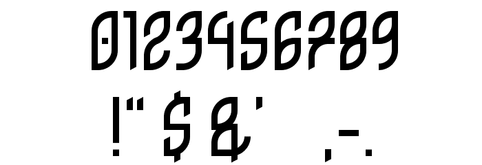 Distrito Font OTHER CHARS