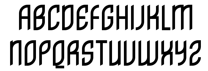 Distrito Font LOWERCASE