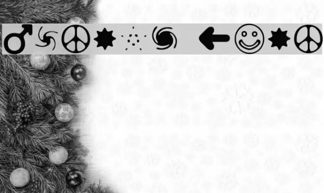 Distro Bats Font examples