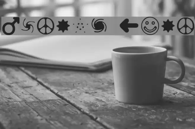 Distro Bats Font examples