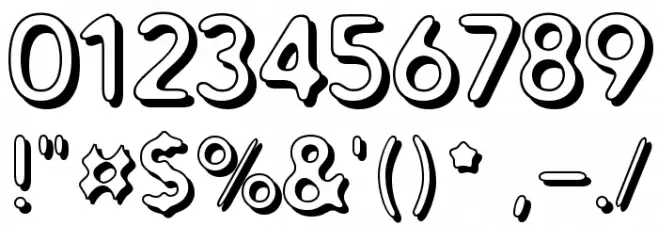 Distro Bev Font OTHER CHARS