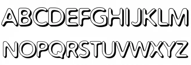 Distro Bev Fonte MAIÚSCULAS
