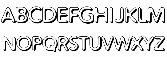 Distro Bev Polices MAJUSCULES