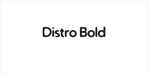 Distro Bold Logo