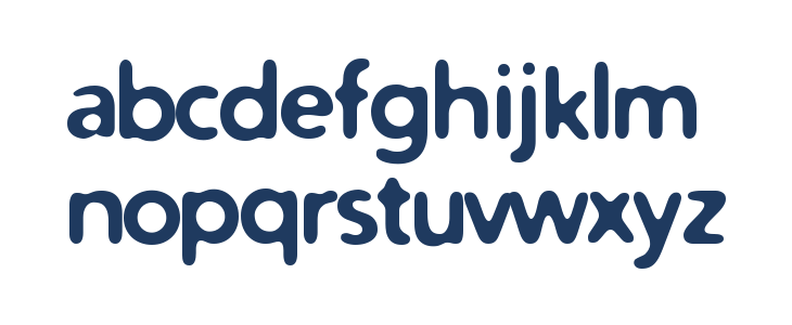 Distro Bold Lowercase