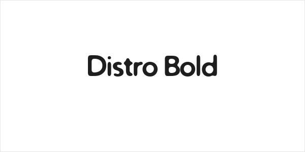 Distro Bold Logo