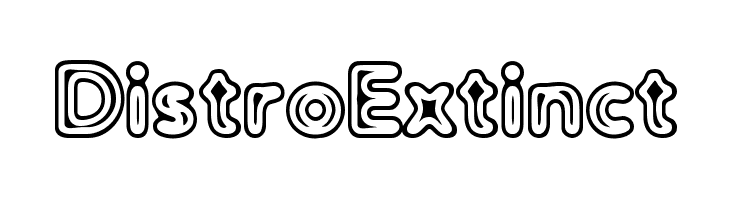 Distro Extinct  免费字体下载