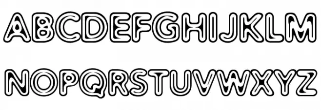 Distro Extinct Fonte MAIÚSCULAS