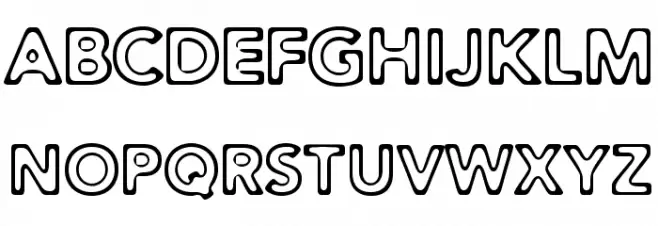Distro II Toasted Шрифта ВЕРХНИЙ