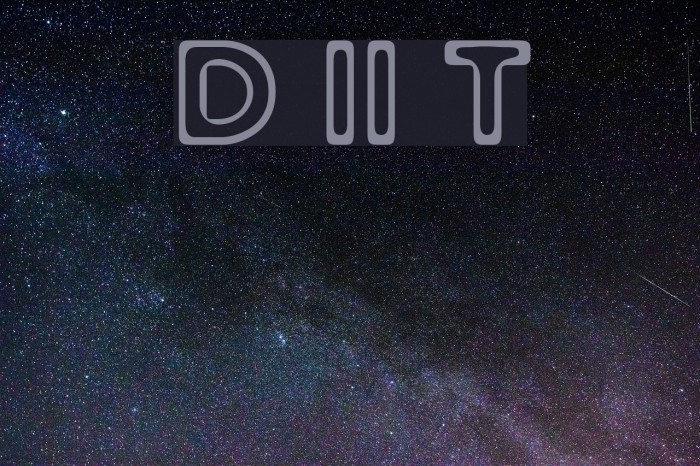 Distro II Toasted Font examples