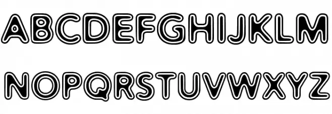 Distro II Vinyl Шрифта ВЕРХНИЙ