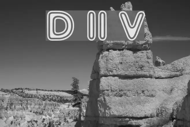 Distro II Vinyl Schriftart examples