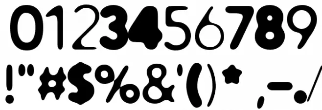 Distro Mix Font OTHER CHARS