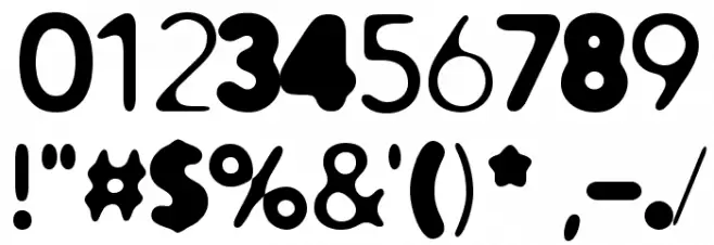 Distro Mix Font OTHER CHARS