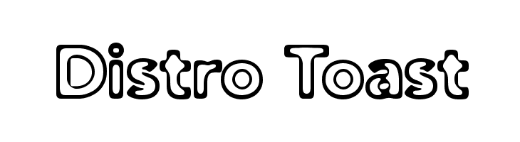 Distro Toast  नि: शुल्क फ़ॉन्ट्स डाउनलोड