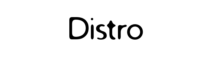 Distro Font