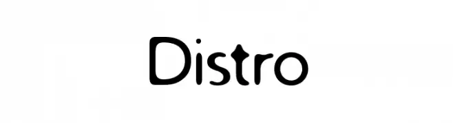 Distro  baixar fontes gratis