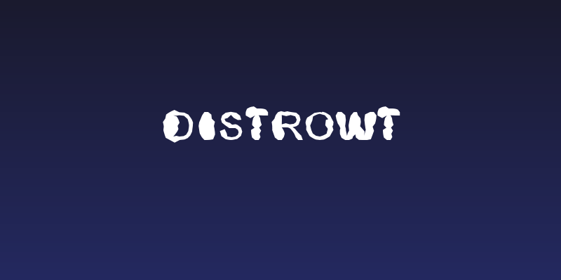Distrowt Social Header