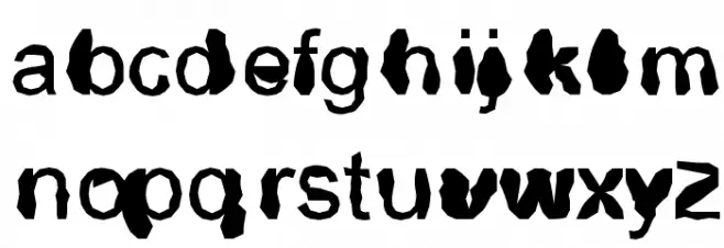 Distrowt Caratteri MINUSCOLO