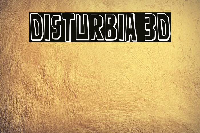 Disturbia 3D Example 2