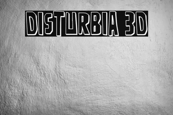 Disturbia 3D Example 2